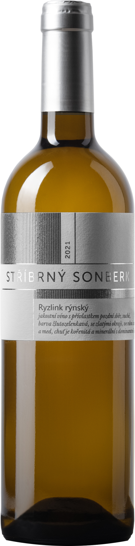 Ryzlink rýnský 2023, pozdní sběr, Stříbrný Sonberk