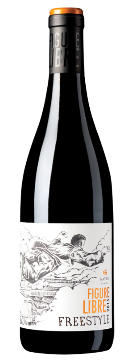 Figure Libre IGP Freestyle Rouge 2022, Domaine Gayda