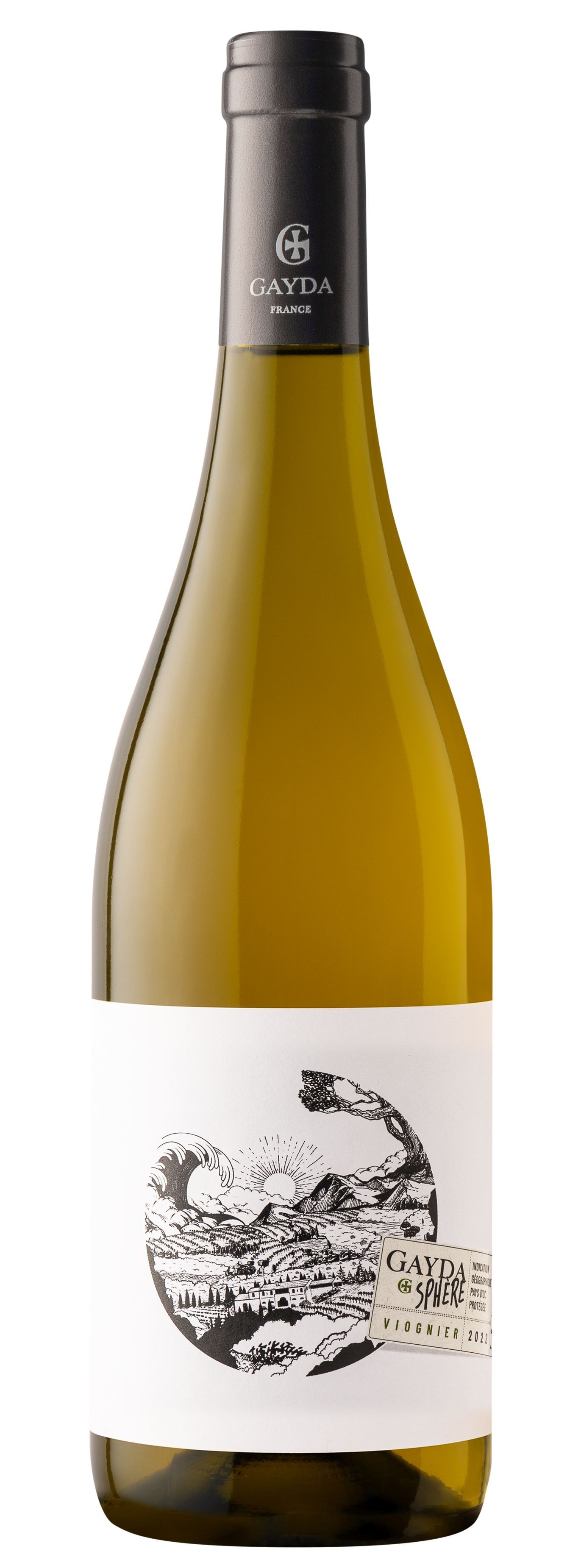 Viognier Sphére IGP Pays D´Oc 2023, Domaine Gayda - nová etiketa