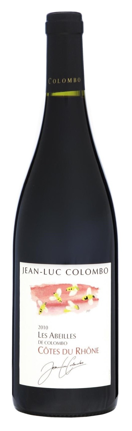 Cotes Du Rhone AOC ,,Les Abeilles" rouge 2022, J.L.Colombo